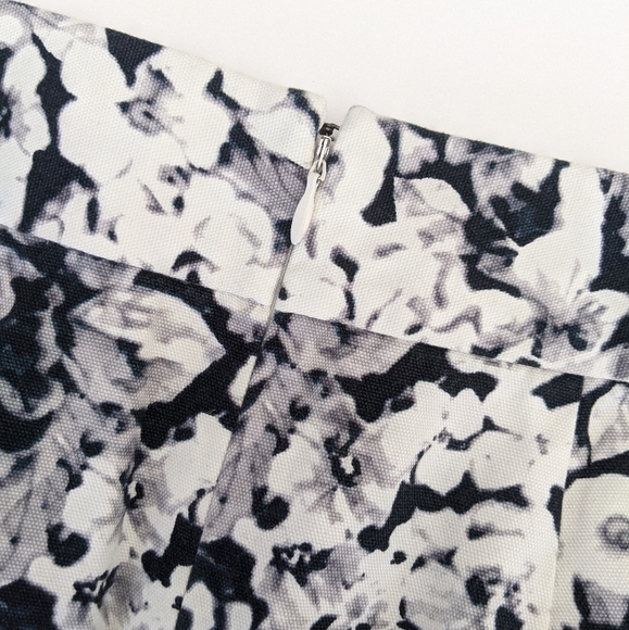 GAP Floral Skirt, Black and White, 0 - Picture 4 of 5